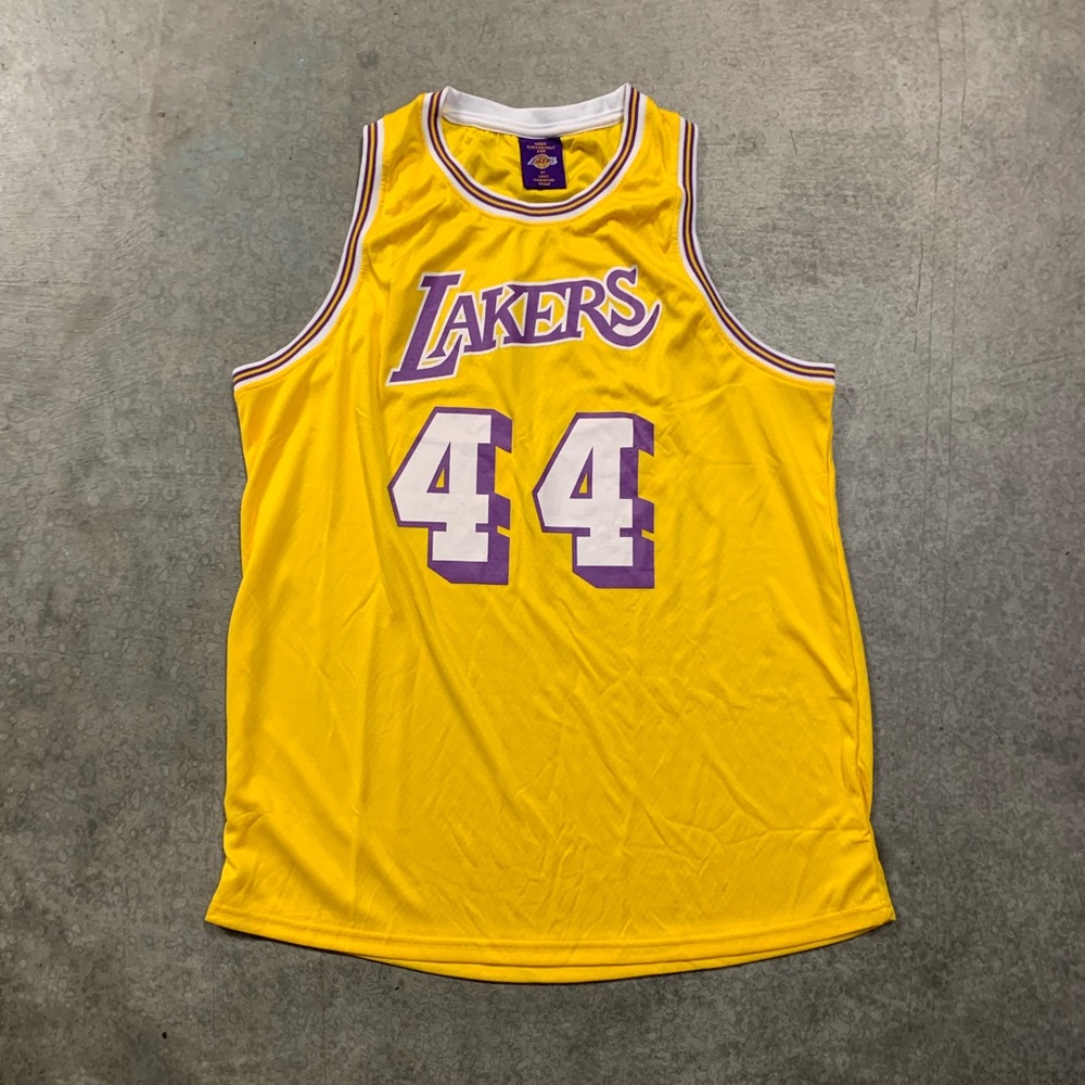 Jerry West Lakers Basketball Jersey